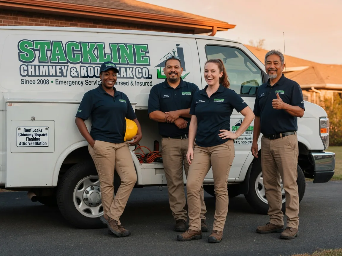 Chimney flashing repair company in Duff, TN